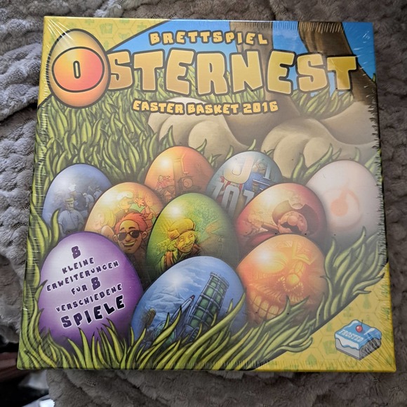 NIB-Brettspiel Easter Basket 2016 Osternest Mini Expansion Goodie Board Game - Picture 1 of 6